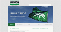 Desktop Screenshot of imanson.com